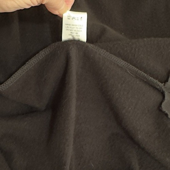 Capote Lily Boatneck Tunic Top Soft Bamboo Fleece Oversized Capsule Quiet Luxury - Picture 8 of 8